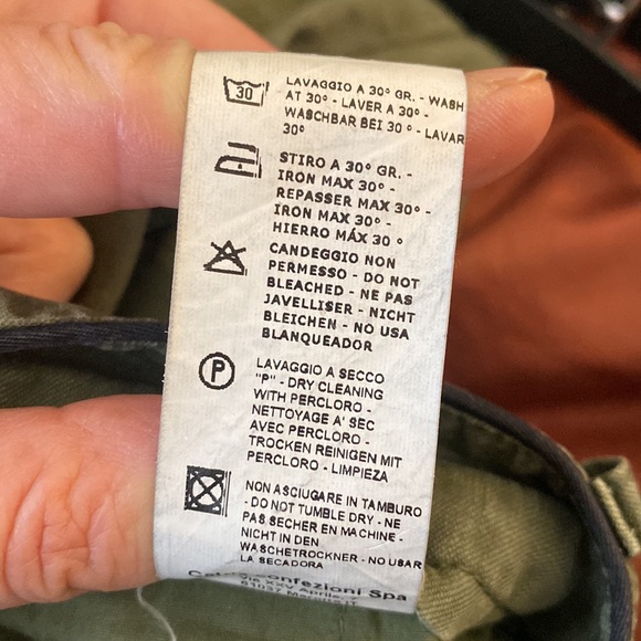 Department five men's Milatary Green chino trousers - Picture 5 of 5